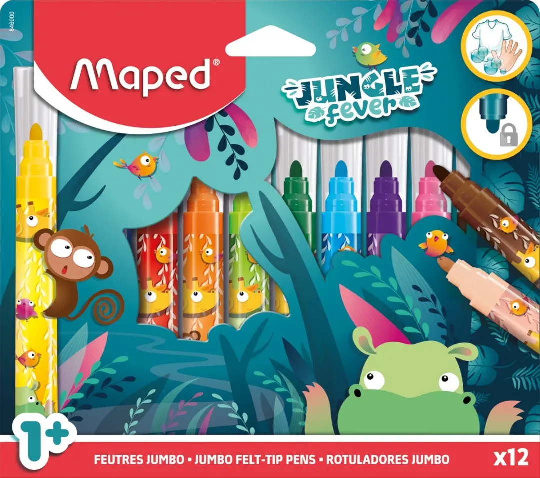 Maped Jungle Fever Jumbo Viltstift