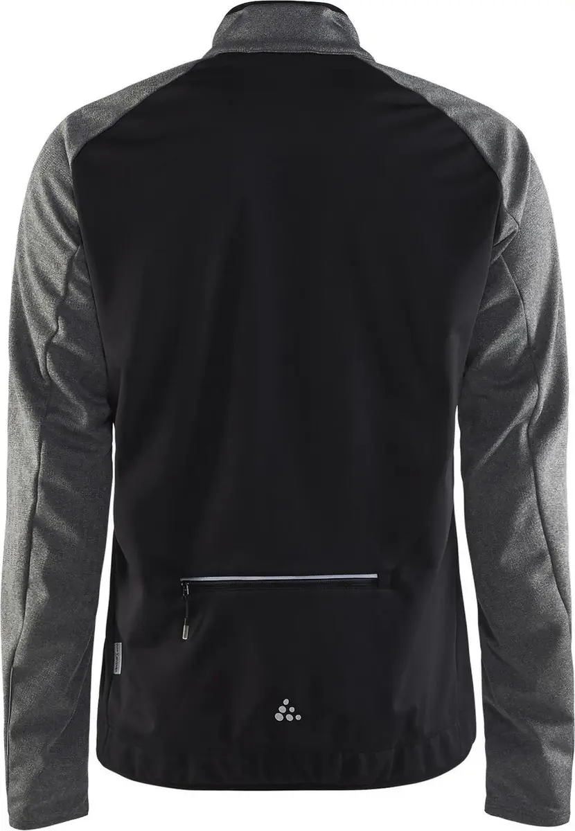 Craft Rime Heren Fietsjack 3XL - Grijs/Zwart