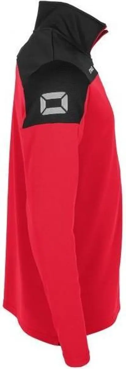 Stanno Pride 1/4 Zip Trainingstop 116 - Rood/Zwart - afbeelding 6 van 6