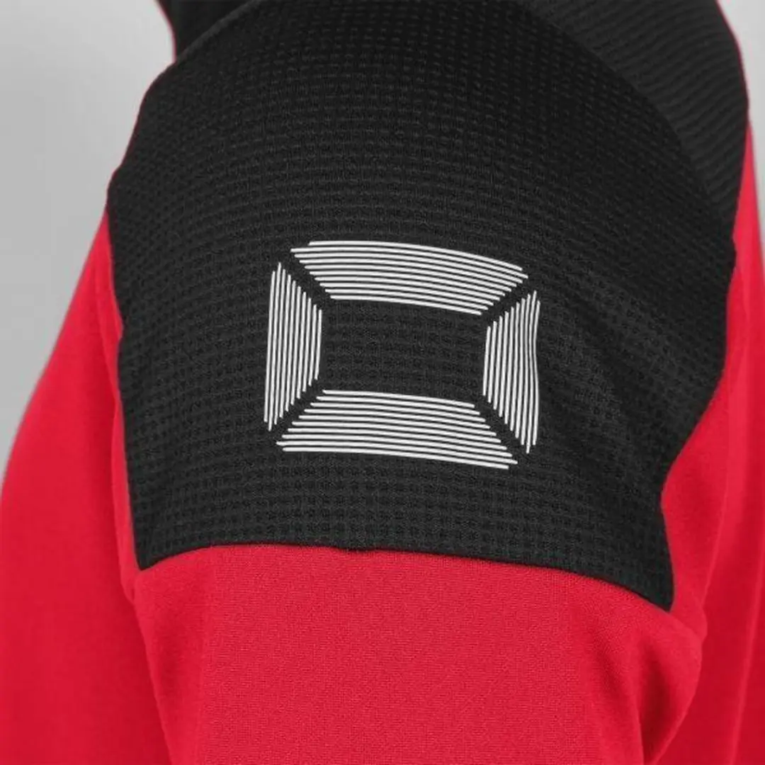 Stanno Pride 1/4 Zip Trainingstop 116 - Rood/Zwart