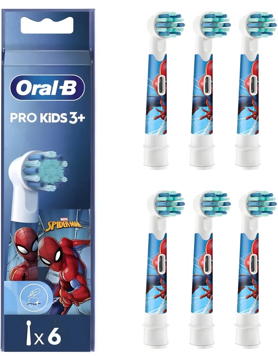 Oral-B Kids Spiderman Opzetborstels