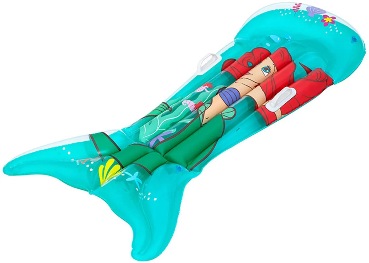 Bestway Disney Zeemeermin Luchtbed 158x81cm - 6 Jaar - afbeelding 6 van 6