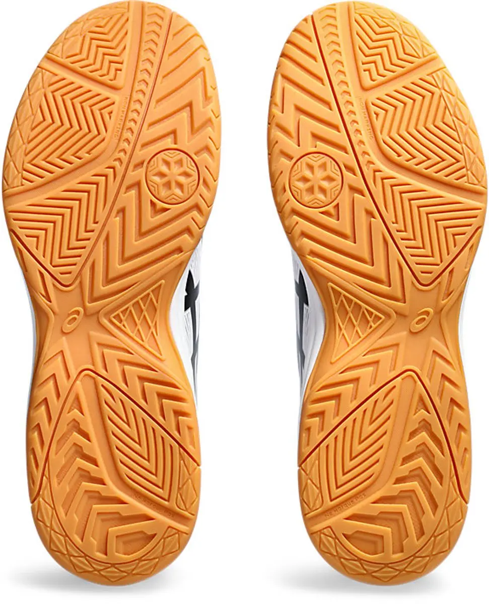 ASICS Upcourt 5 Sportschoenen FG - Maat 48 - Wit/Geel - afbeelding 6 van 6
