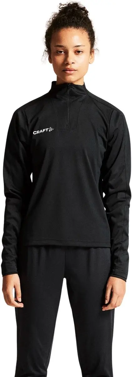Craft Evolve 2.0 Half Zip Longsleeve - Maat L - Zwart