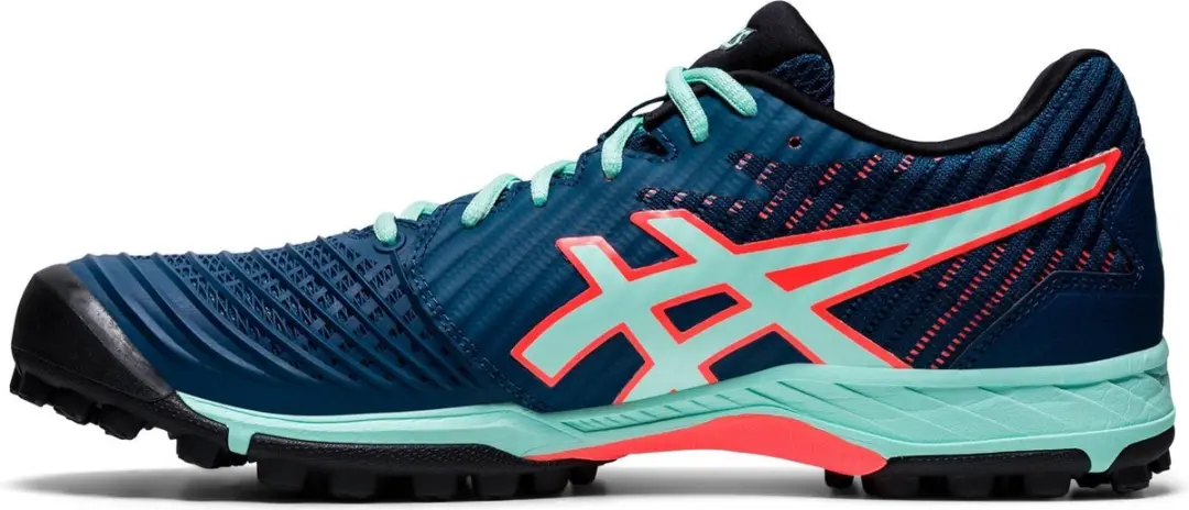 ASICS Sportschoenen 39.5 - Donkerblauw/Mintgroen/Rood - TF Ondergrond