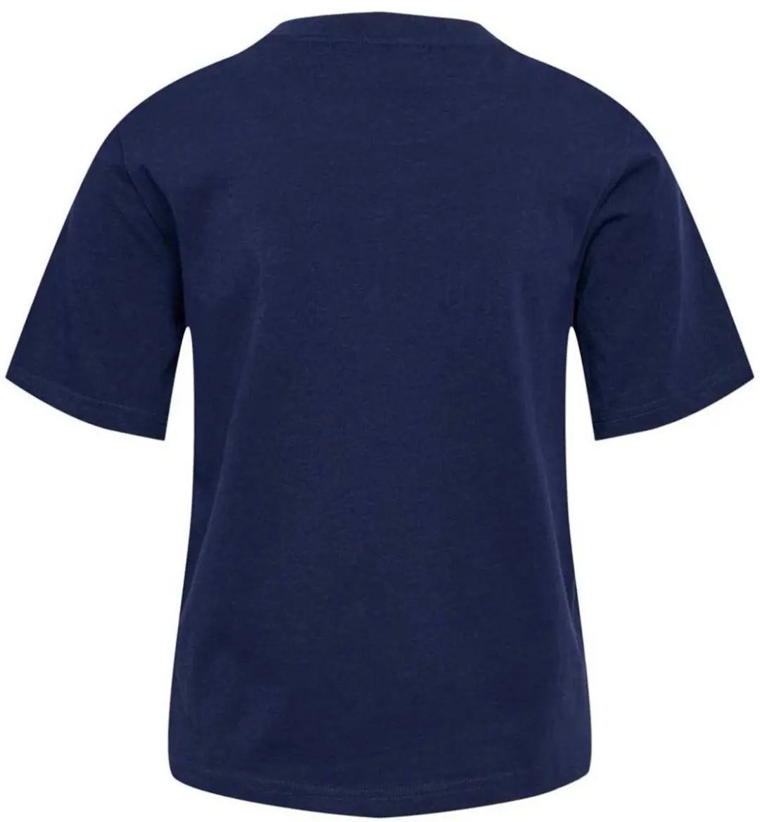 Hummel Gill T-shirt Vrouw - Blauw XS