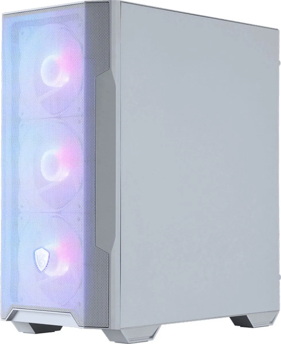 MSI MAG FORGE M100R Midi Tower - Wit