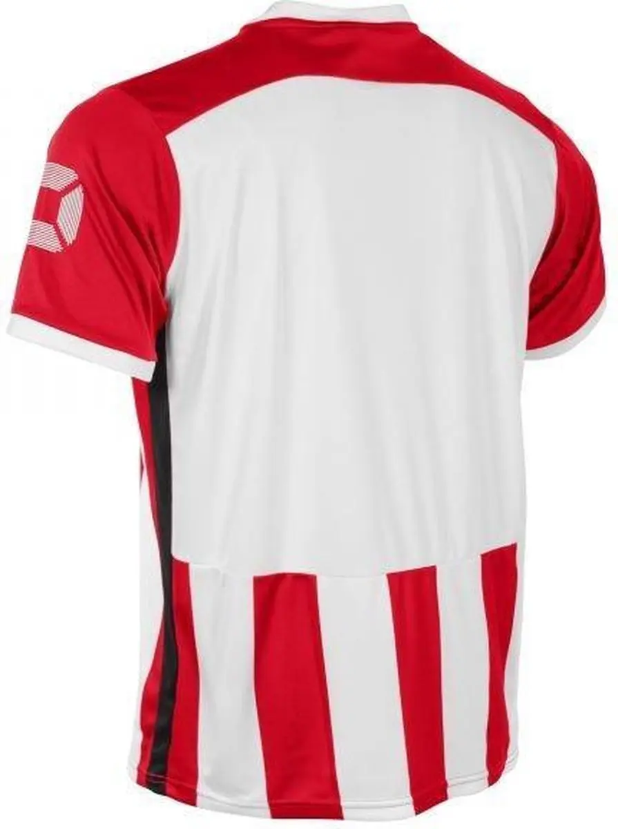 Stanno Brighton Shirt Korte Mouw - Rood/Wit M - afbeelding 6 van 6
