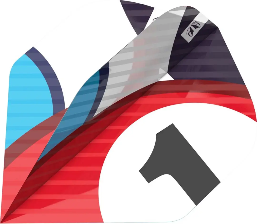 Target Chicane Pro Ultra Dart Flights - 5 Stuks - Multicolor
