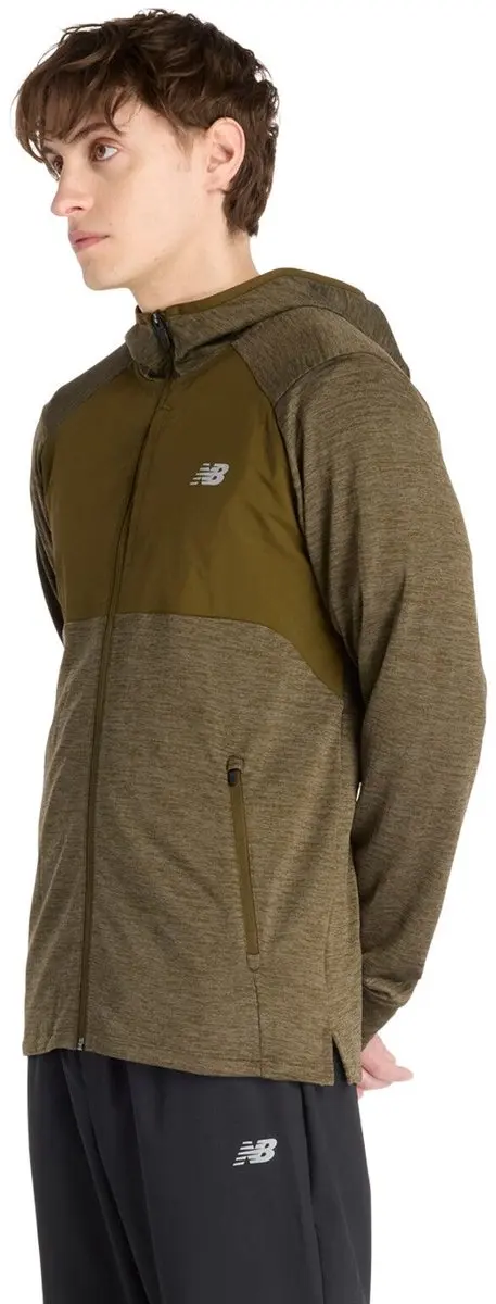 New Balance Heat Grid Hooded - XL - Groen