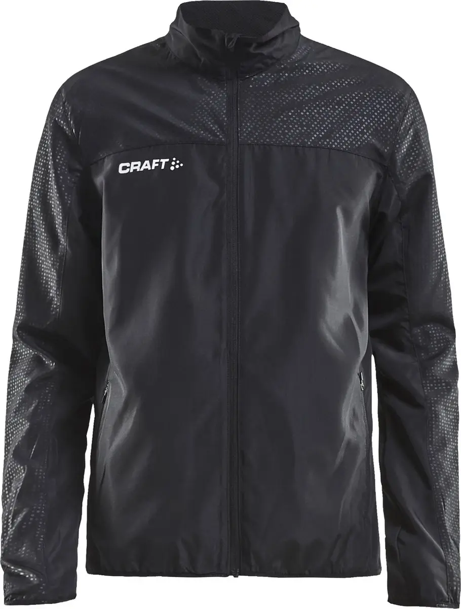 Craft Rush Wind Sportjas Mannen XL - Zwart