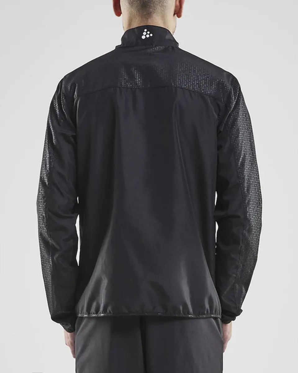 Craft Rush Wind Sportjas Mannen XL - Zwart