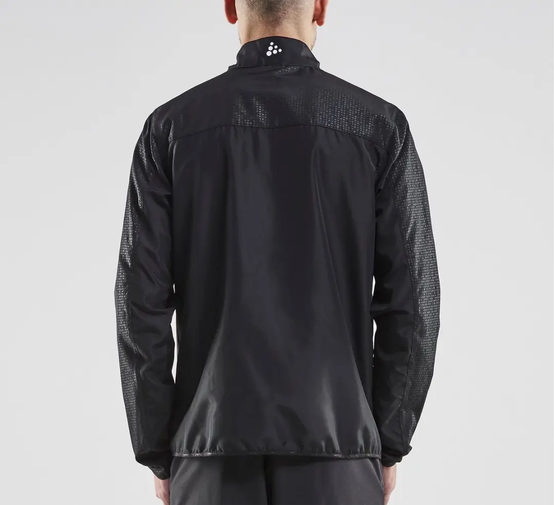Craft Rush Wind Sportjas Mannen XL - Zwart