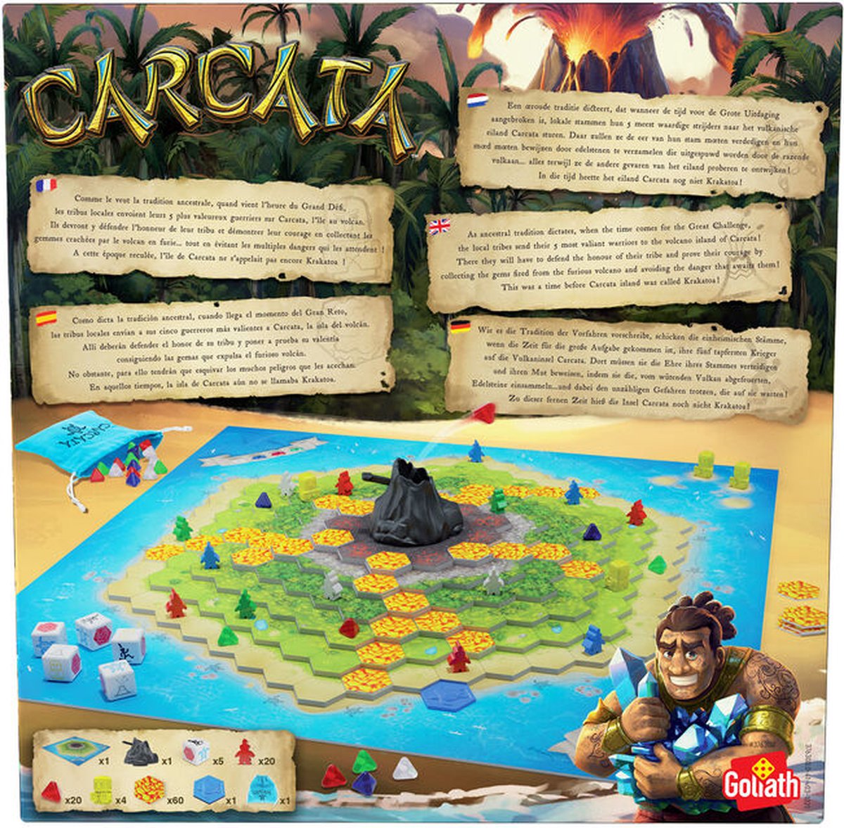 Carcata - Strategisch Bordspel - Verzamel zoveel mogelijk edelstenen!