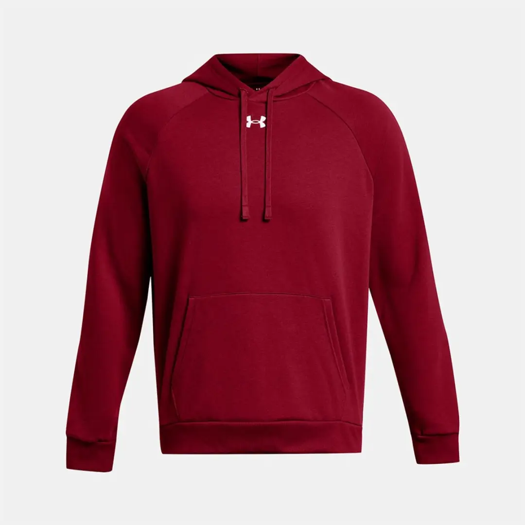 Under Armour Rival Fleece Hoodie S - Cardinal/White