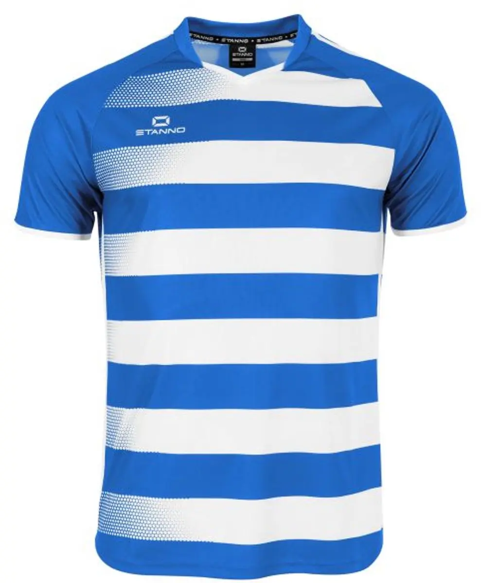 Stanno Synergy T-shirt 140 - Blauw/Wit