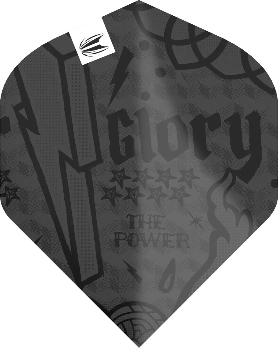 Target Power 337350 Dart Flights - Blauw/Wit/Zwart