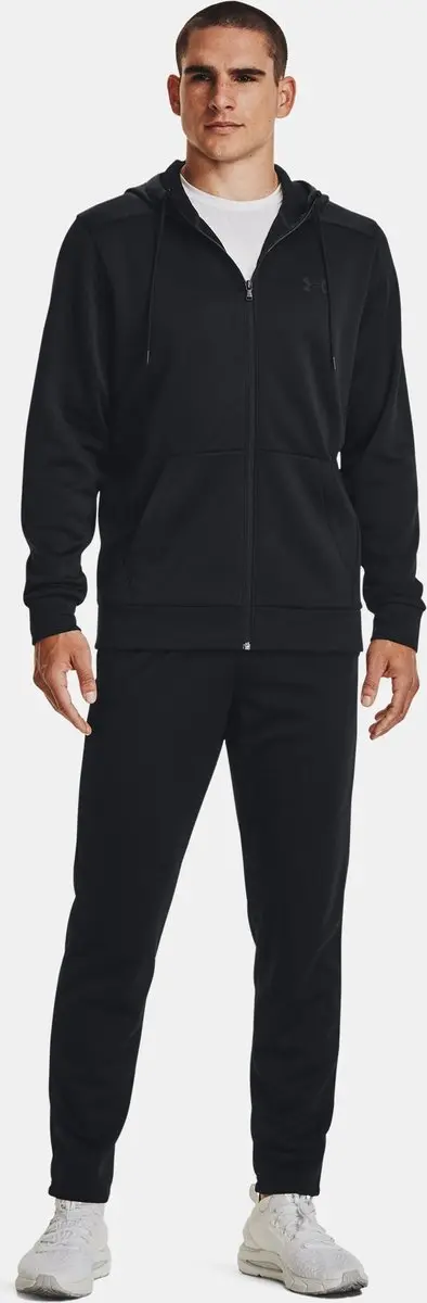 Under Armour Armour Fleece Full Zip Hoodie L Zwart - afbeelding 6 van 6