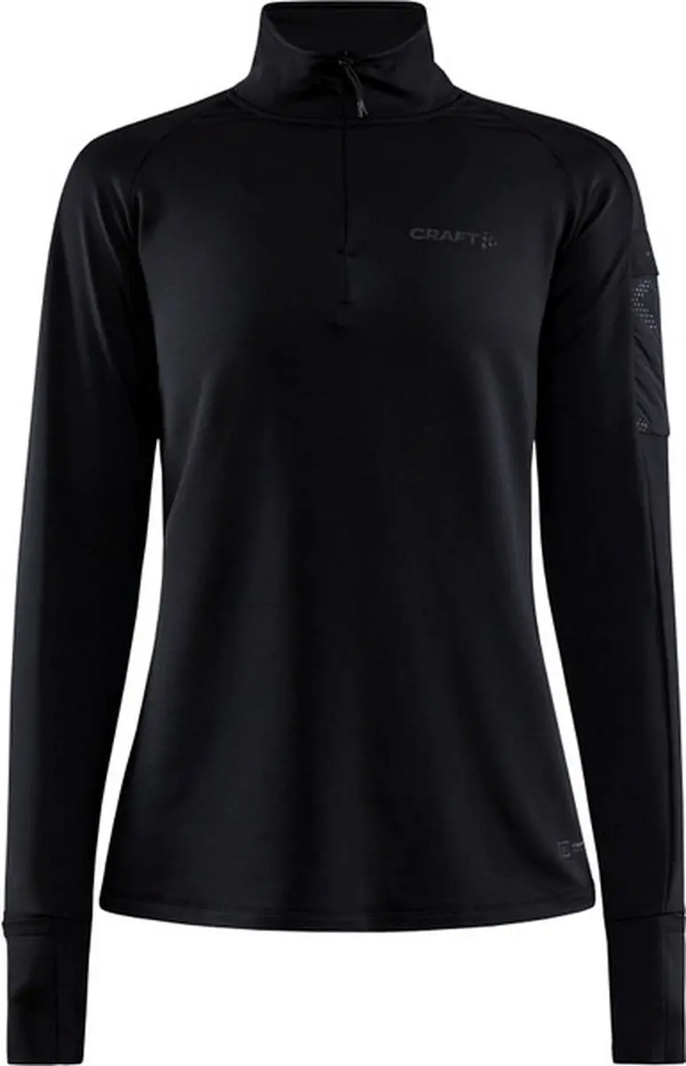 Craft Adv Subz LS Dames Sporttrui - L - Zwart