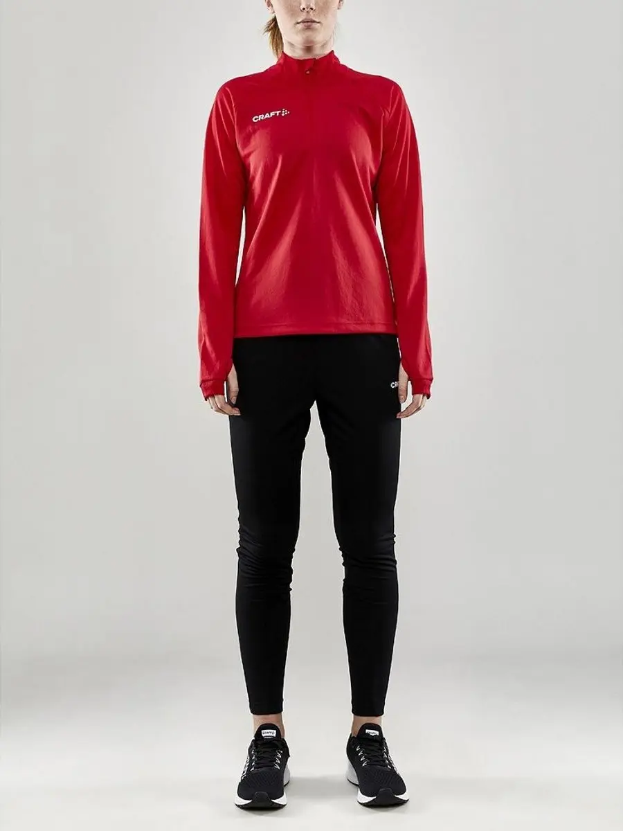 Craft Evolve Ziptop Dames XXL - Rood