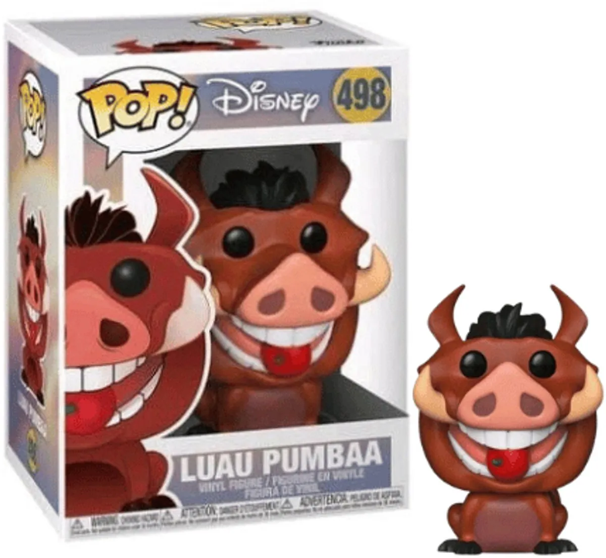 Funko Pop Disney The Lion King Luau Pumbaa #498 - Multi - afbeelding 6 van 6