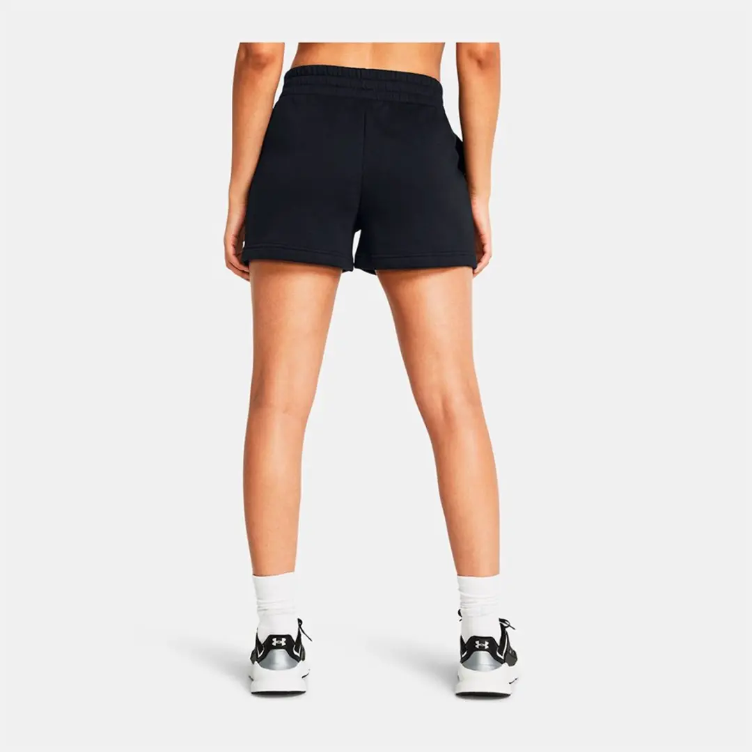 Under Armour Damen Rival Fleece Short L - Zwart