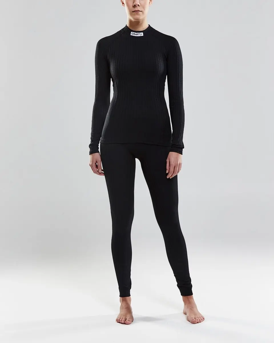 Craft Progress Baselayer CN LS W - Maat L - Zwart