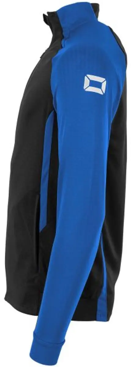 Stanno Stadio Full Zip Top 164 - Zwart/Blauw