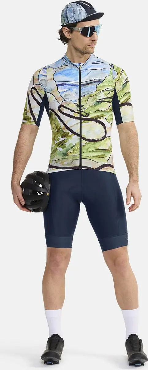 Craft Adv Endur Graphic Jersey M - Blaze-Free