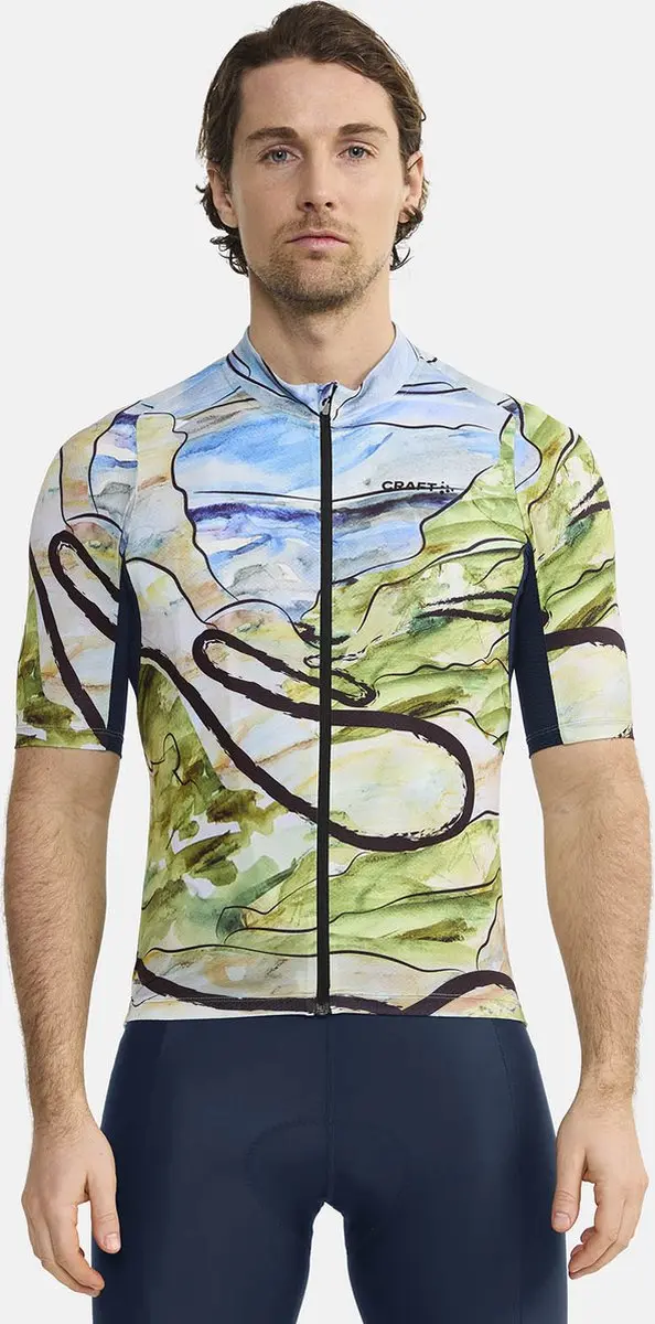 Craft Adv Endur Graphic Jersey M - Blaze-Free
