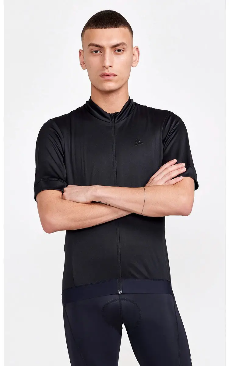 Craft Core Essence Fietsshirt Heren - Korte mouwen - Zwart - Maat S