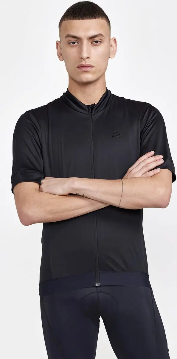 Craft Core Essence Fietsshirt Heren - Korte mouwen - Zwart - Maat S