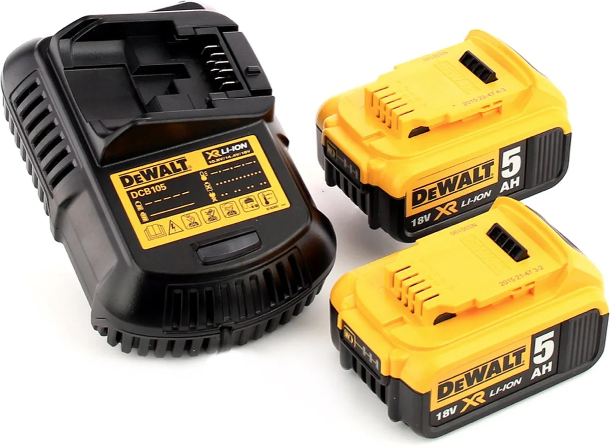 DeWalt DCS 335 P2 Accudecoupeerzaag 18V - 2x 5.0Ah Accu + Snellader - afbeelding 3 van 5