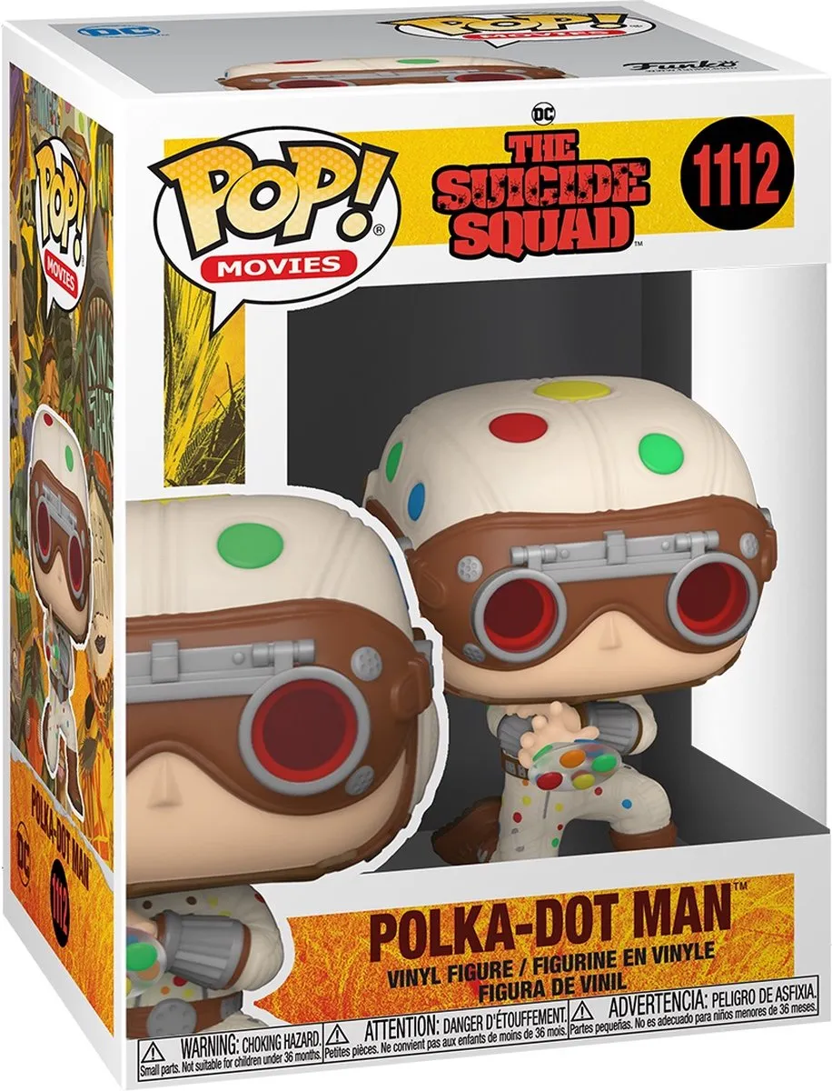 Funko DC Comics POP! Movies Polka-Dot Man - FUN56017 - Verzamelfiguur 9cm - Multicolor