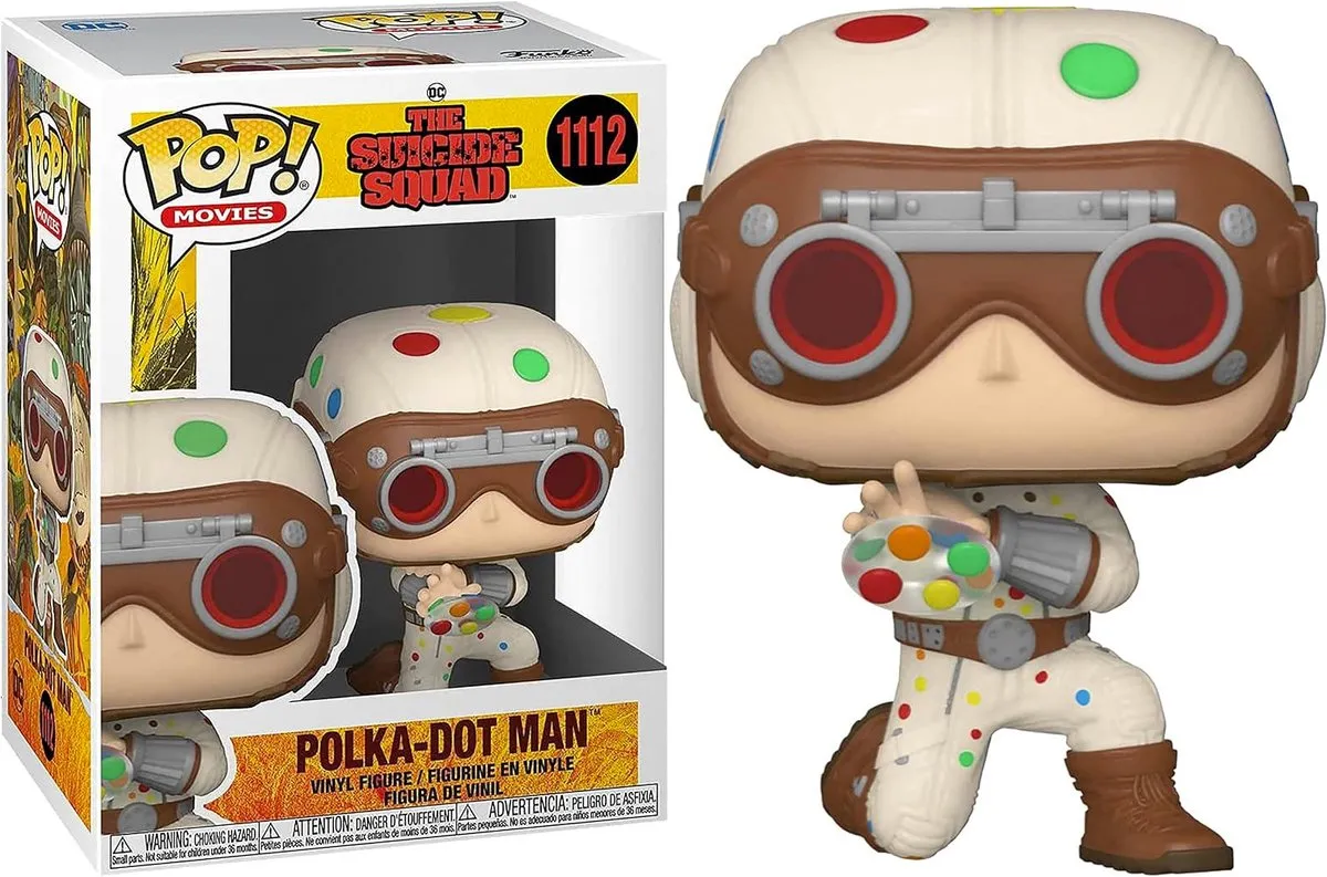 Funko DC Comics POP! Movies Polka-Dot Man - FUN56017 - Verzamelfiguur 9cm - Multicolor