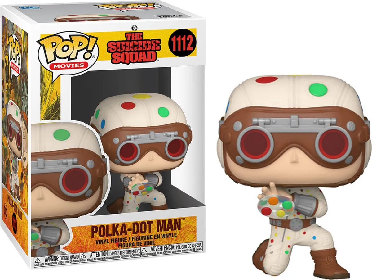 Funko DC Comics POP! Movies Polka-Dot Man - FUN56017 - Verzamelfiguur 9cm - Multicolor