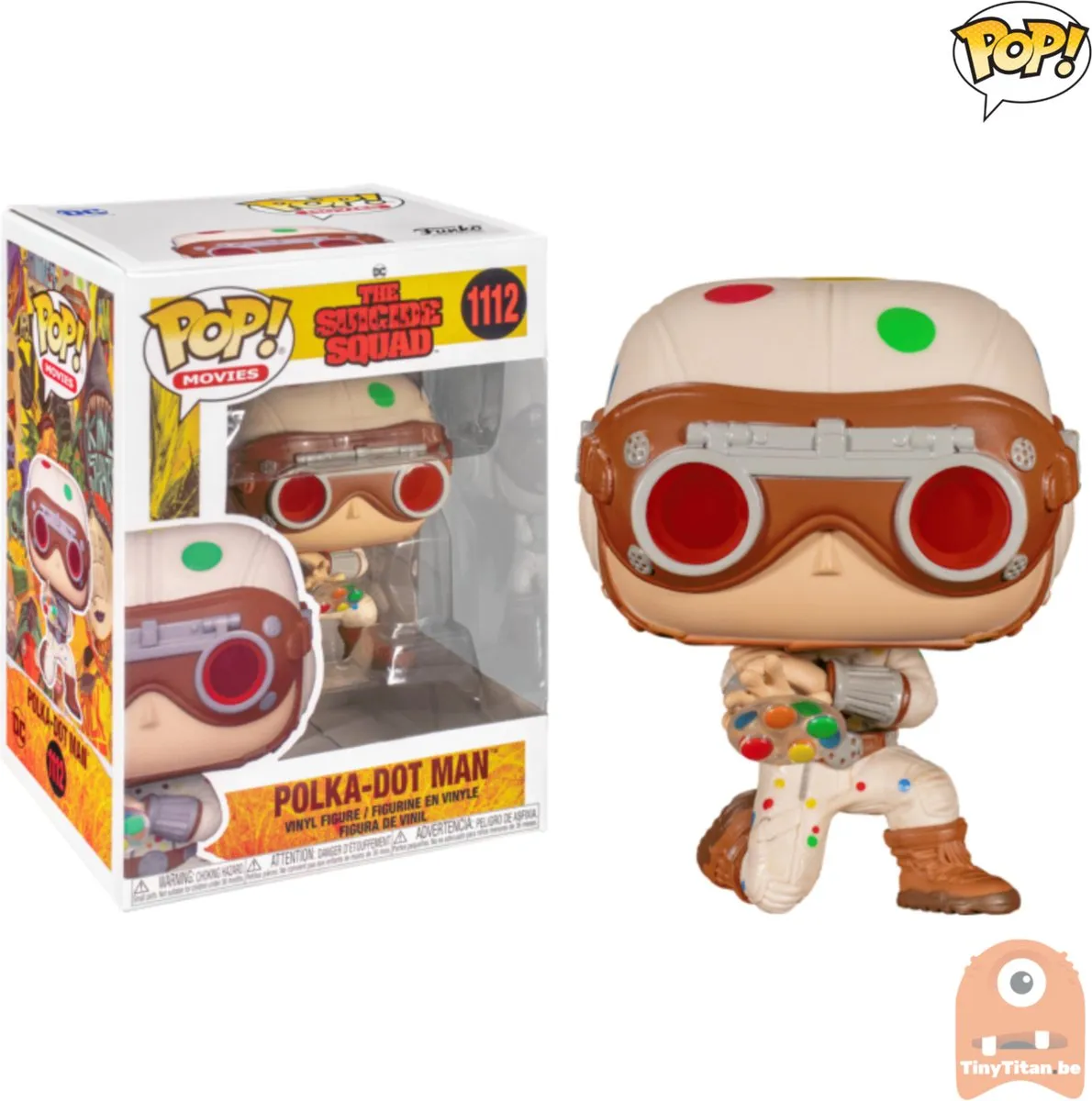 Funko DC Comics POP! Movies Polka-Dot Man - FUN56017 - Verzamelfiguur 9cm - Multicolor