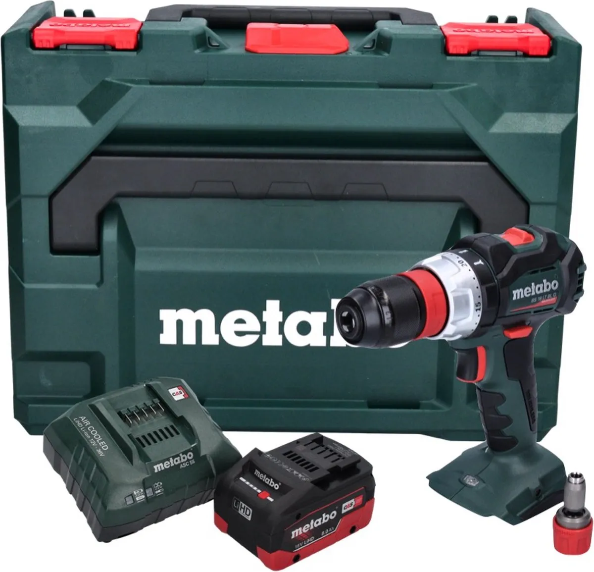 Metabo BS 18 LT BL Q Accuboormachine 18V 75Nm - 1x 8,0Ah Accu - afbeelding 2 van 5