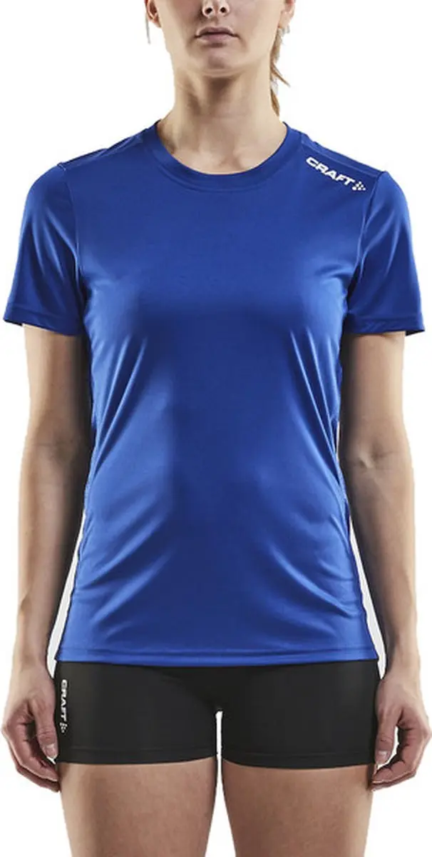 Craft Rush Running T-Shirt Dames S - Royal