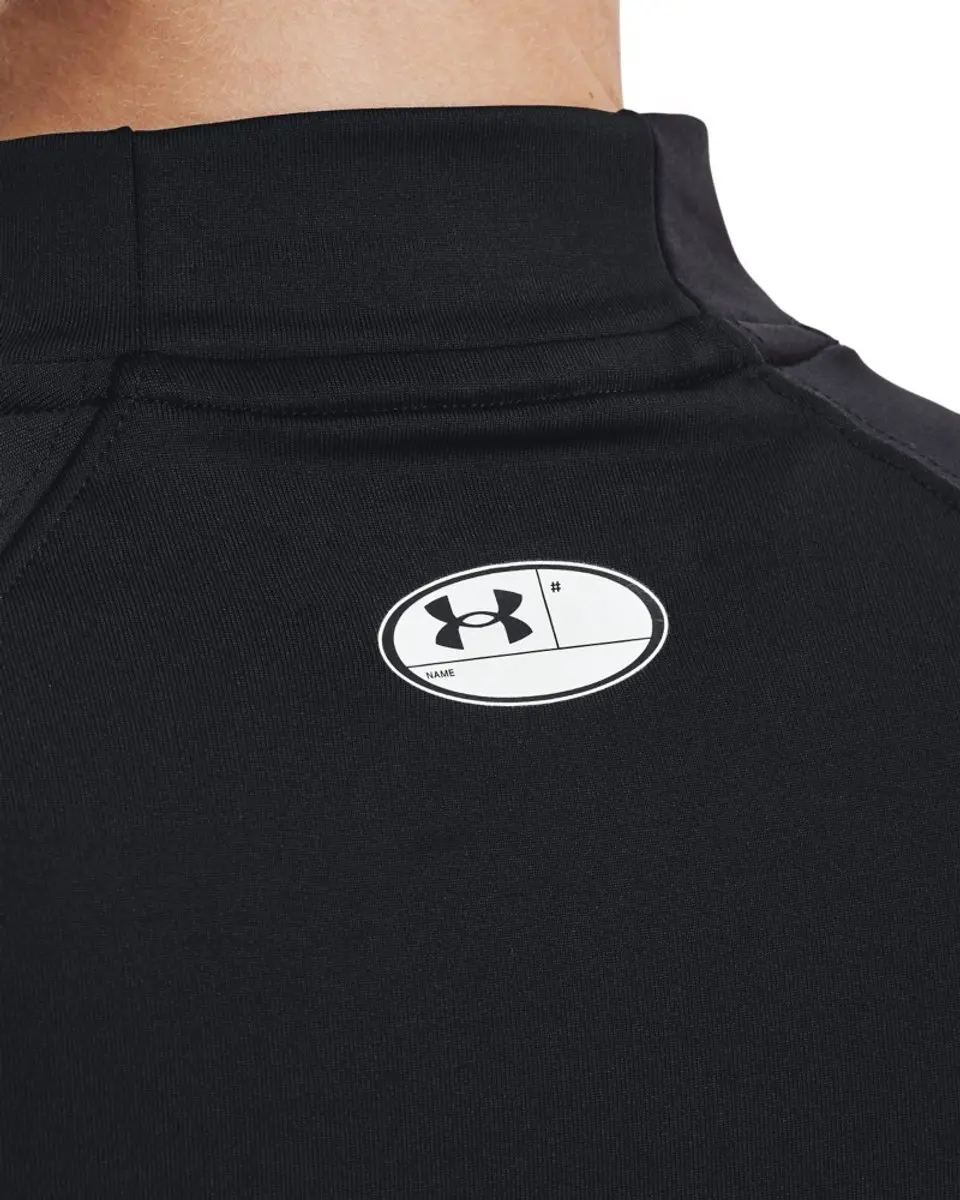Under Armour UA CG Authentics Mockneck Thermoshirt - Zwart S
