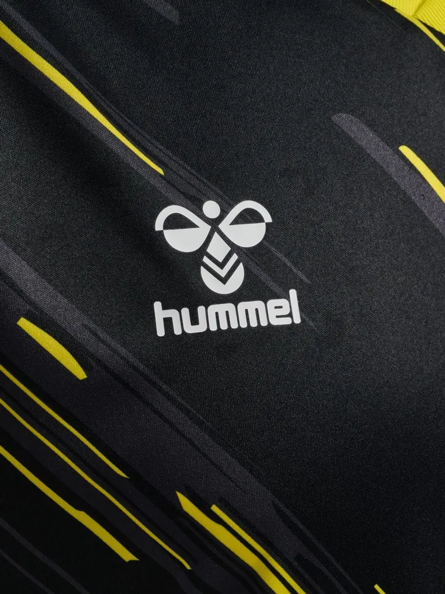 Hummel Match Triumph Sportshirt - 2XL - Black/Blazing Yellow