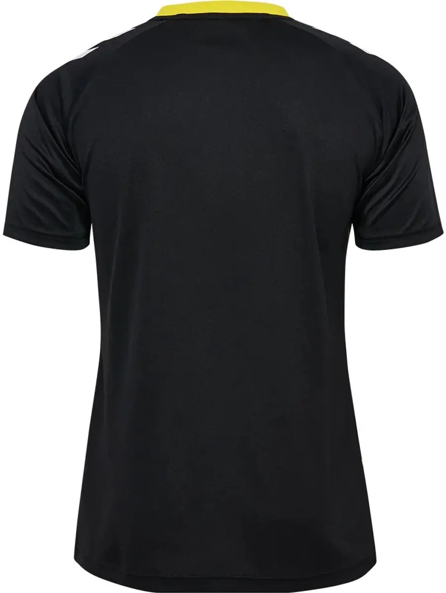Hummel Match Triumph Sportshirt - 2XL - Black/Blazing Yellow