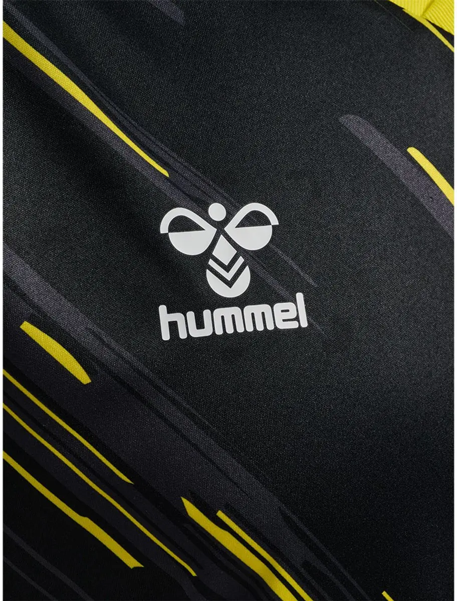 Hummel Match Triumph Sportshirt - 2XL - Black/Blazing Yellow
