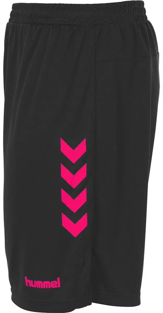 Hummel Memphis Shorts - Maat M - Zwart/Rood