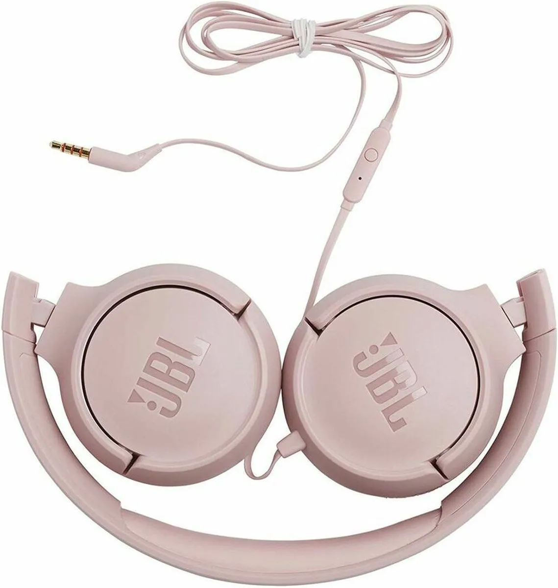 JBL Tune 500 - Bedrade On-ear Koptelefoon - Hoofdtelefoon met Kabel & Microfoon - 3.5 mm Aansluiting - JBL Pure Bass - Voor iPhone, Samsung, Tablet & Laptop - Roze