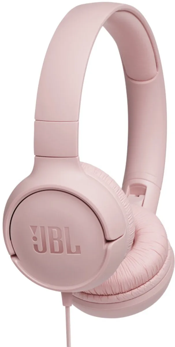 JBL Tune 500 - Bedrade On-ear Koptelefoon - Hoofdtelefoon met Kabel & Microfoon - 3.5 mm Aansluiting - JBL Pure Bass - Voor iPhone, Samsung, Tablet & Laptop - Roze