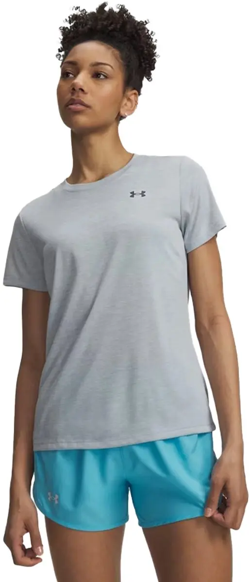 Under Armour Tech Twist Sportshirt Dames - L/40 - Blauw