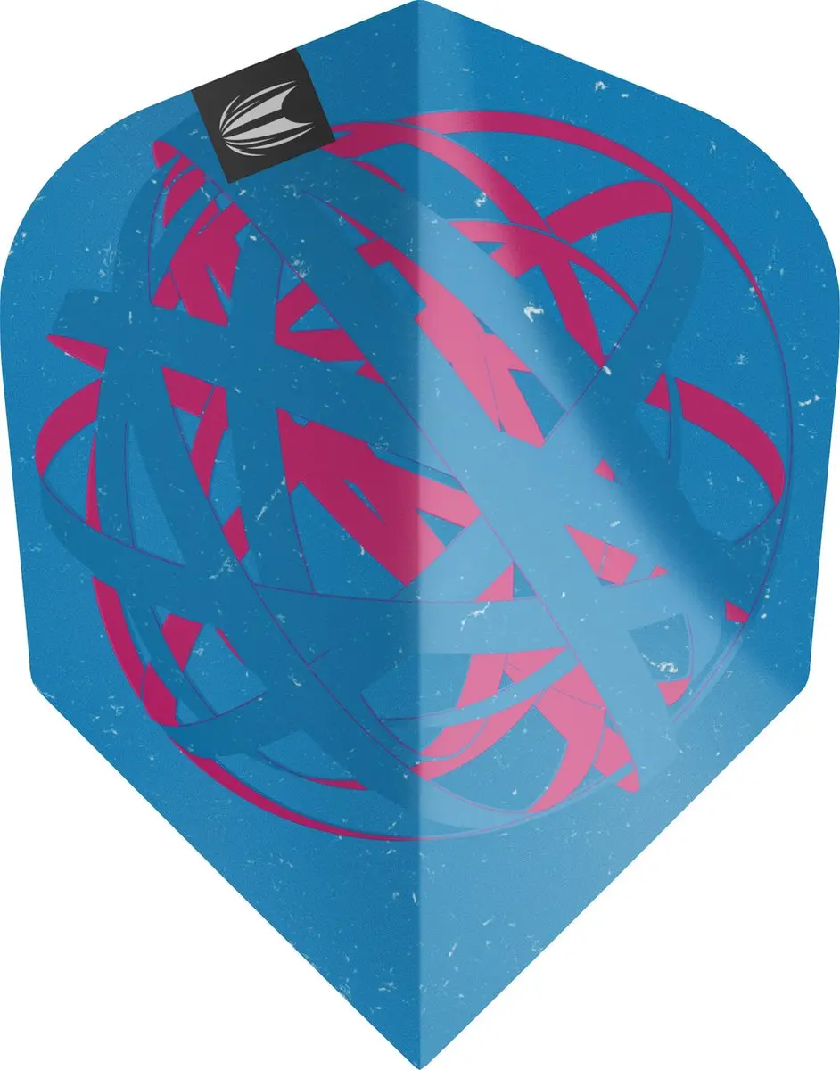 Target ORB Pro Ultra NO6 Dart Flights - Blauw/Rose