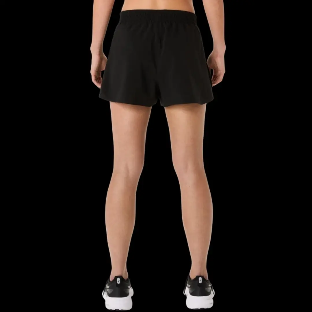 ASICS Core Split Running Korte Broek Dames - L - Zwart