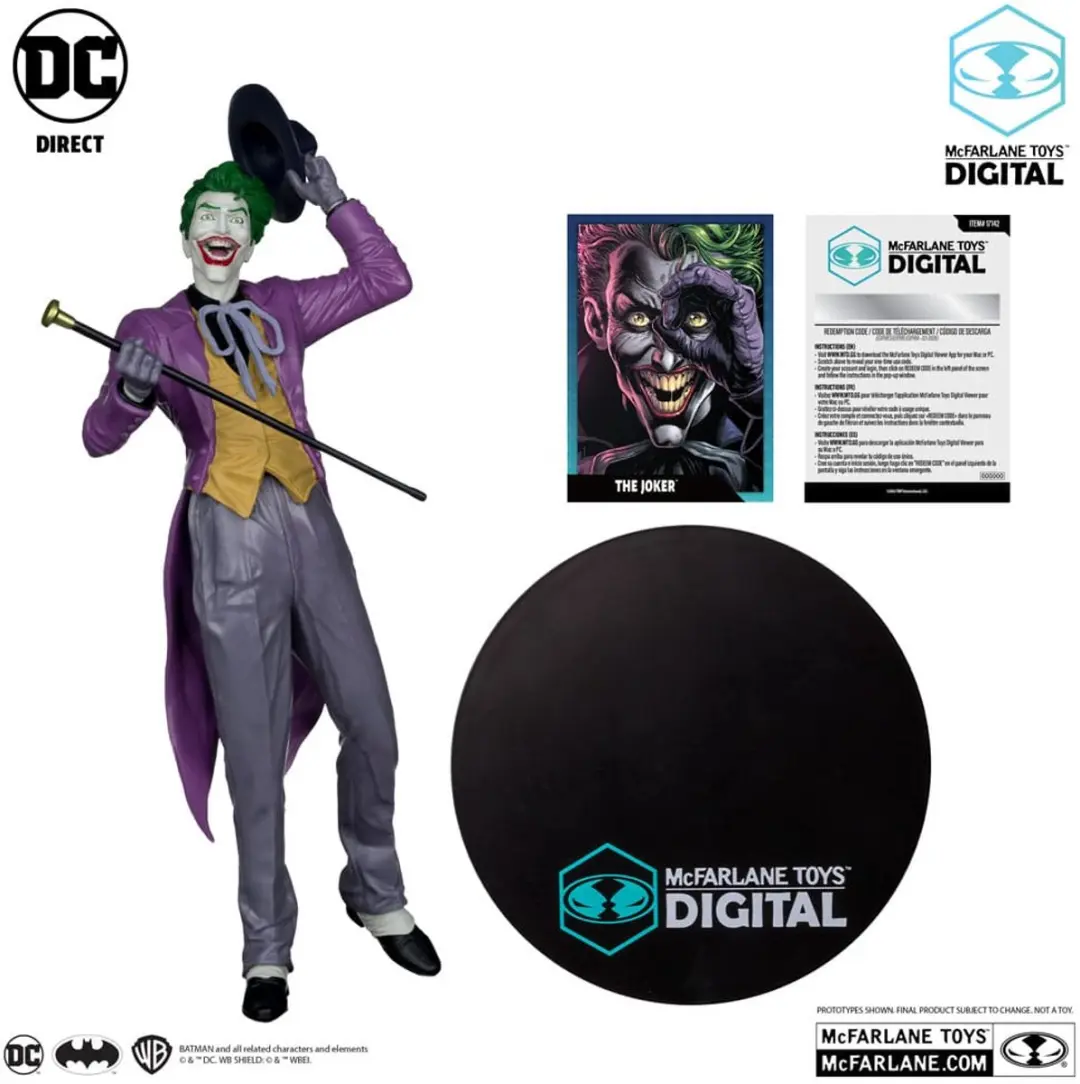 McFarlane Toys DC The Joker 1/6 Beeld - MCF17142 - Multi